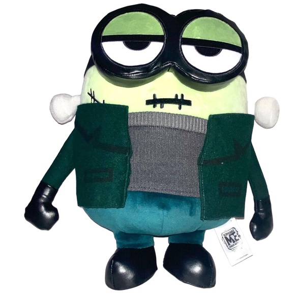 Universal Studios Despicable Me Frankenstein Monster Minion Plush - Picture 1 of 2
